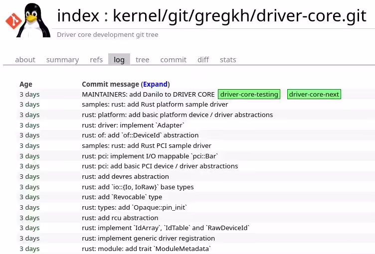 新里程碑：Linux 6.14 内核有望深度整合 Rust PCI / 平台设备驱动程序支持
